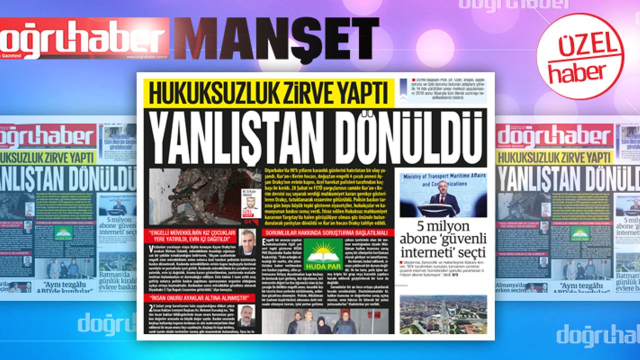Hukusuzluk zirve yaptı! YANLIŞTAN DÖNÜLDÜ