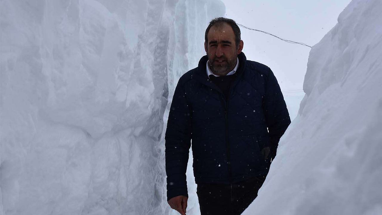 Bu görüntüler Sibirya'dan değil Bitlis'ten