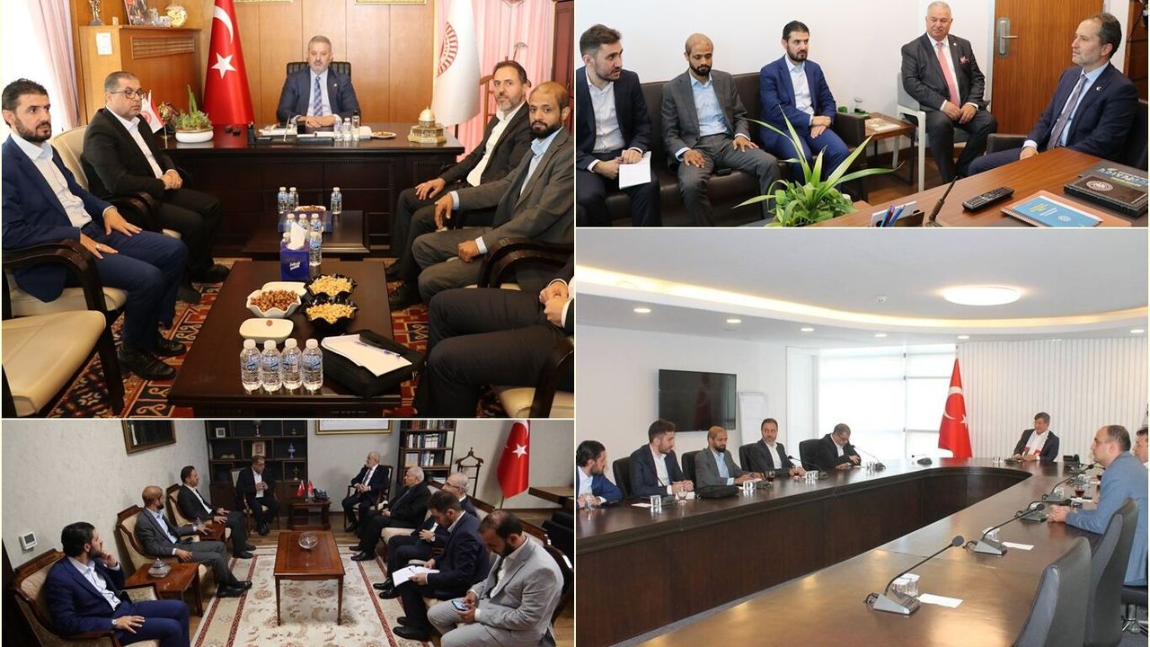 HAMAS heyeti meclisteki partiler ile görüştü