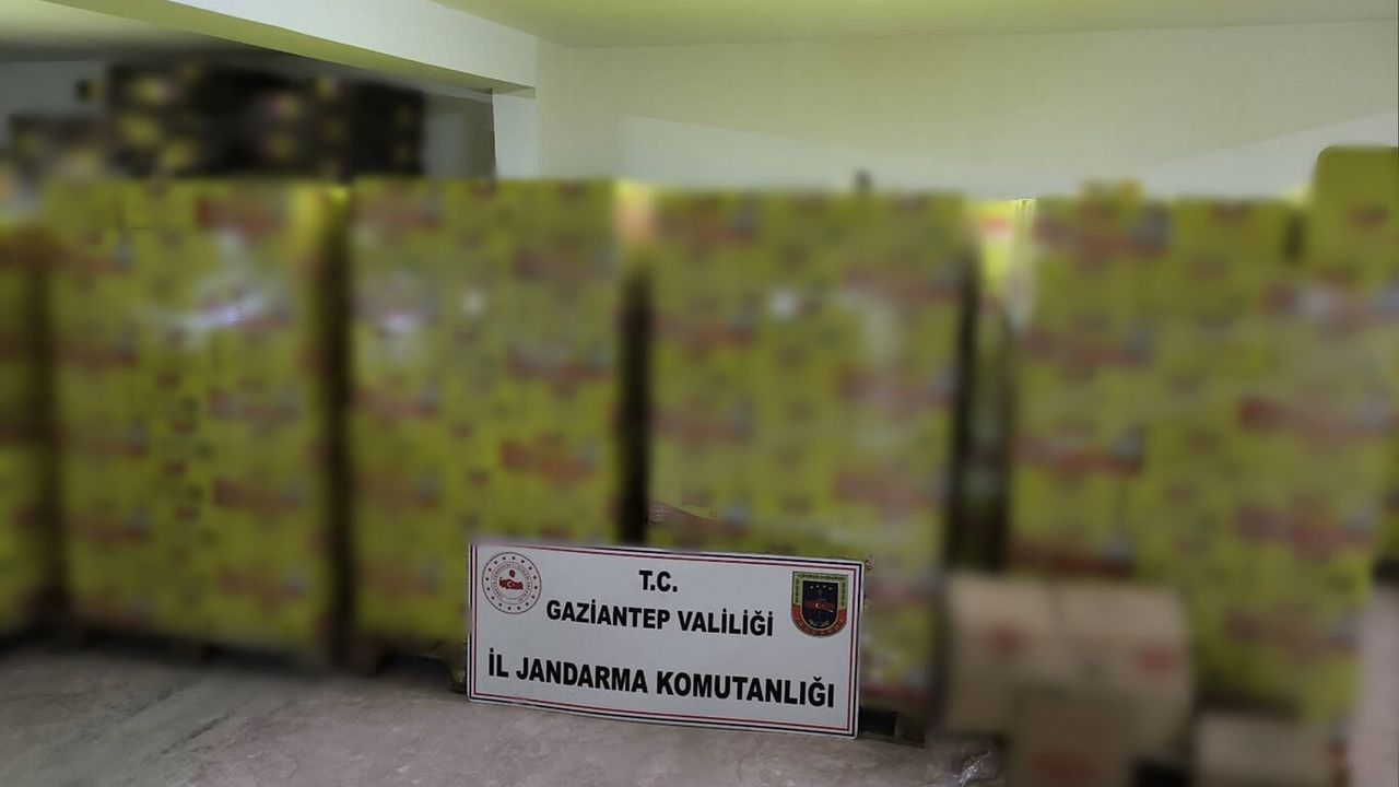 Gaziantep'te tağşiş ürün ele geçirildi