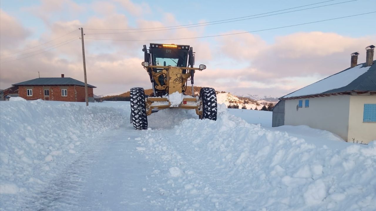 Elazığ, Siirt ve Bingöl'de kar nedeniyle 186 yerleşim yerine ulaşım sağlanamıyor