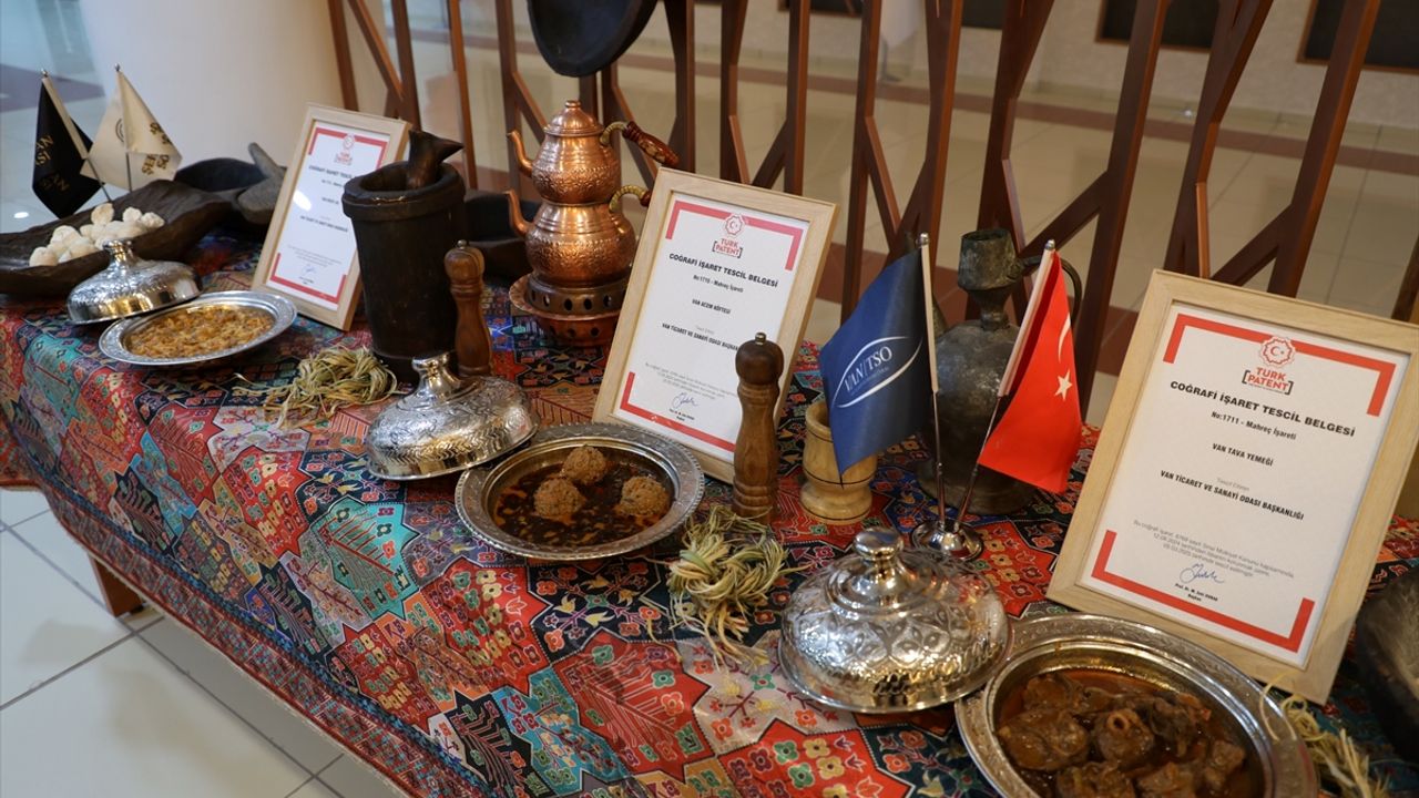 Van'da 4 yöresel yemek coğrafi tescil belgesi aldı