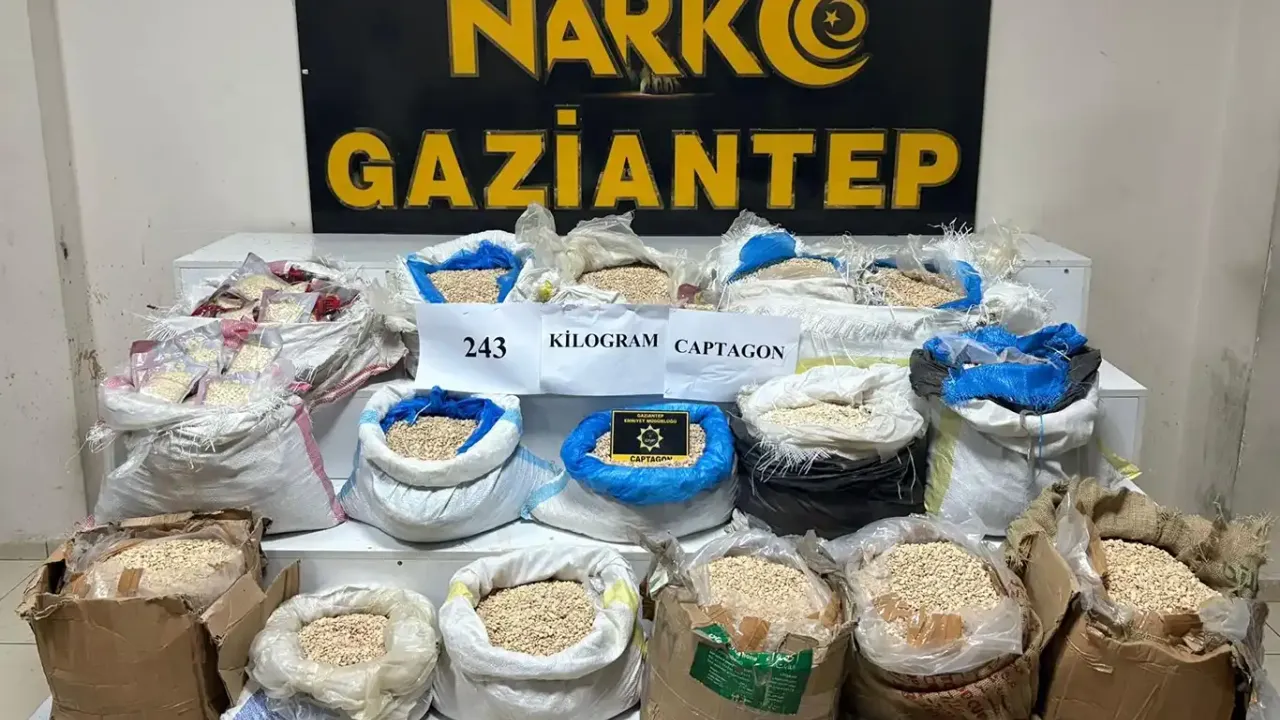 Gaziantep'te uyuşturucu operasyonları: 1439 gözaltı