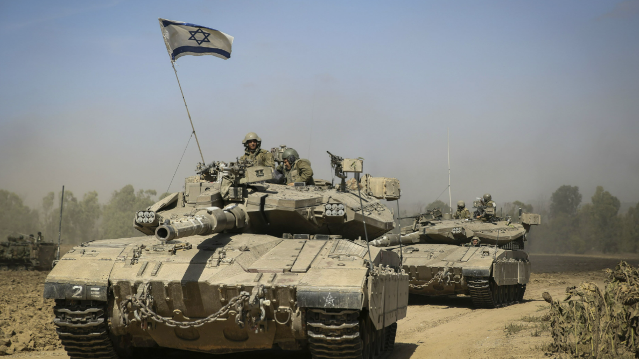israil tankları Refah'ın kuzeyine girdi