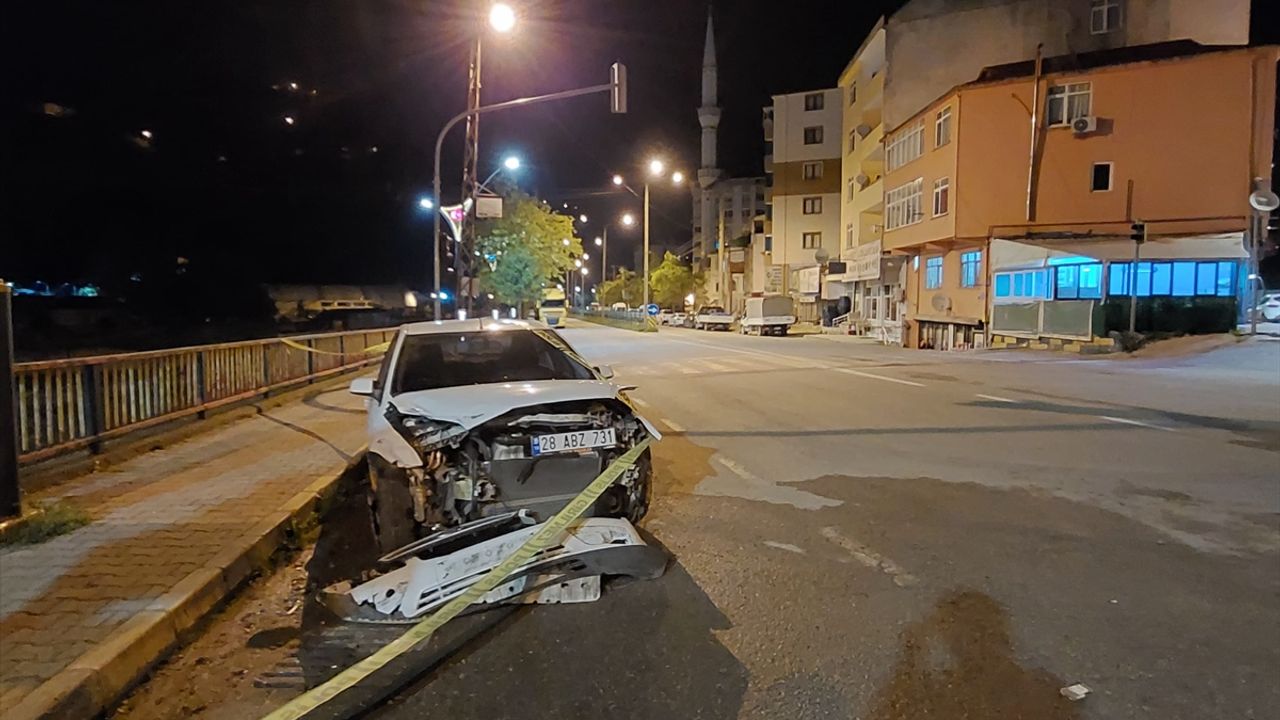Giresun'da trafik kazası: Ölü ve yaralılar var!
