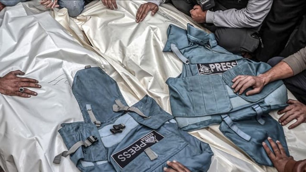 Filistin'de 2025'te 42 gazeteci alıkonuldu!