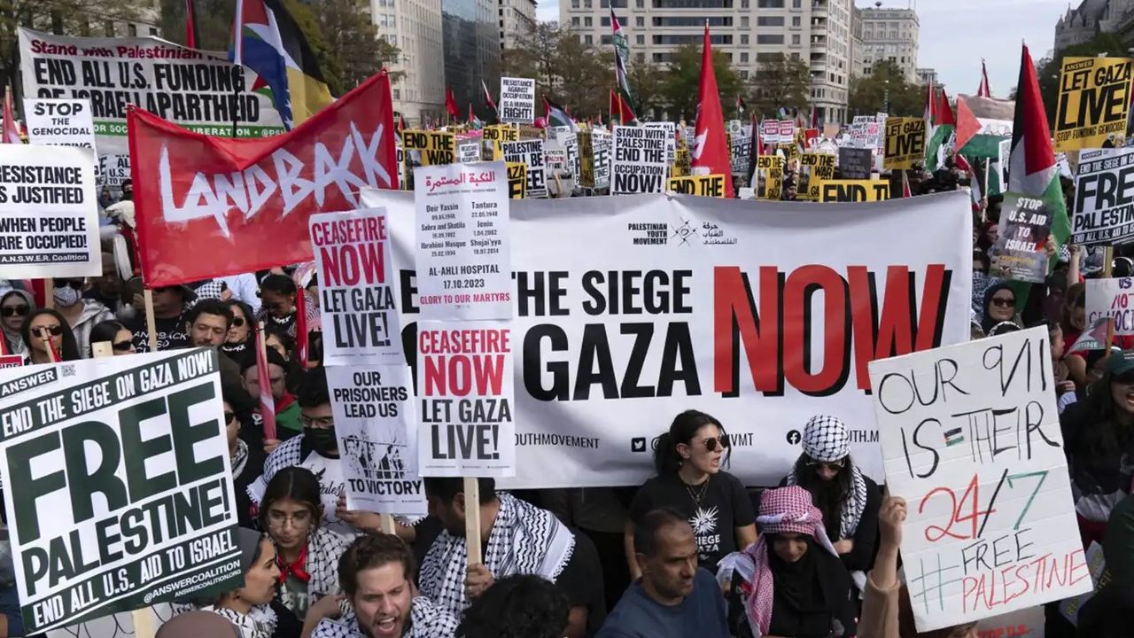 Binlerce kişi Gazze için sokağa çıkıyor: 200'den fazla hukukçudan destek