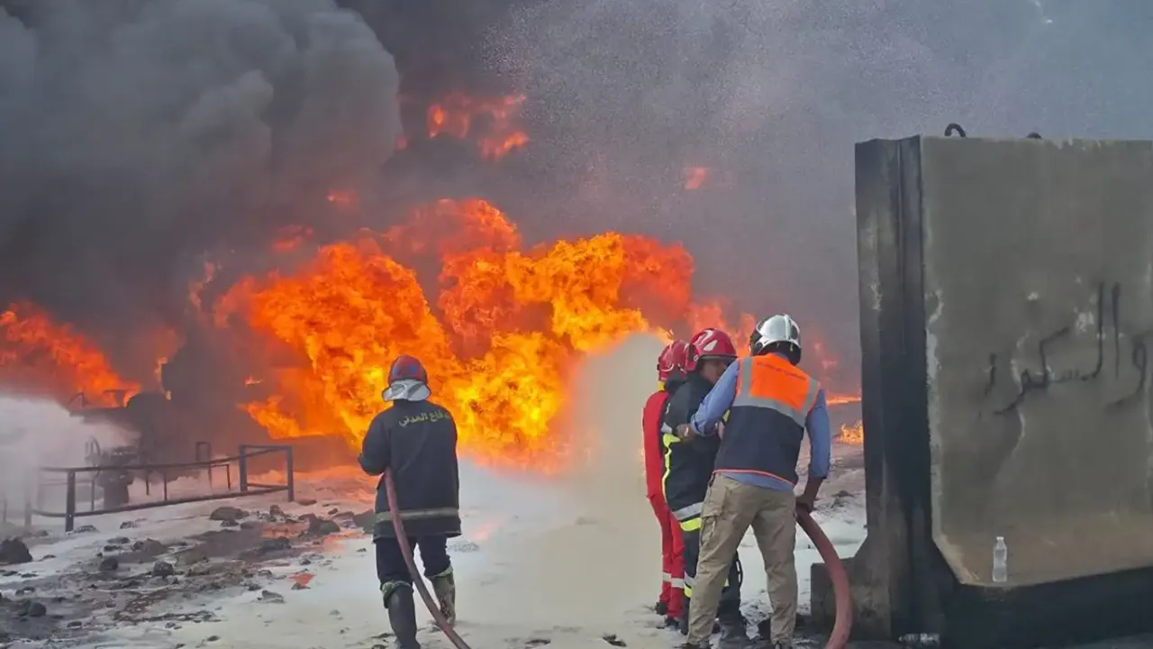 Irak'ta petrol sahasında patlama: 1 ölü, 6 yaralı!