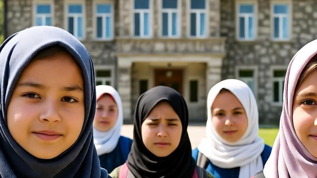 Kosova'da skandal karar! Okullarda başörtüsü yasağı