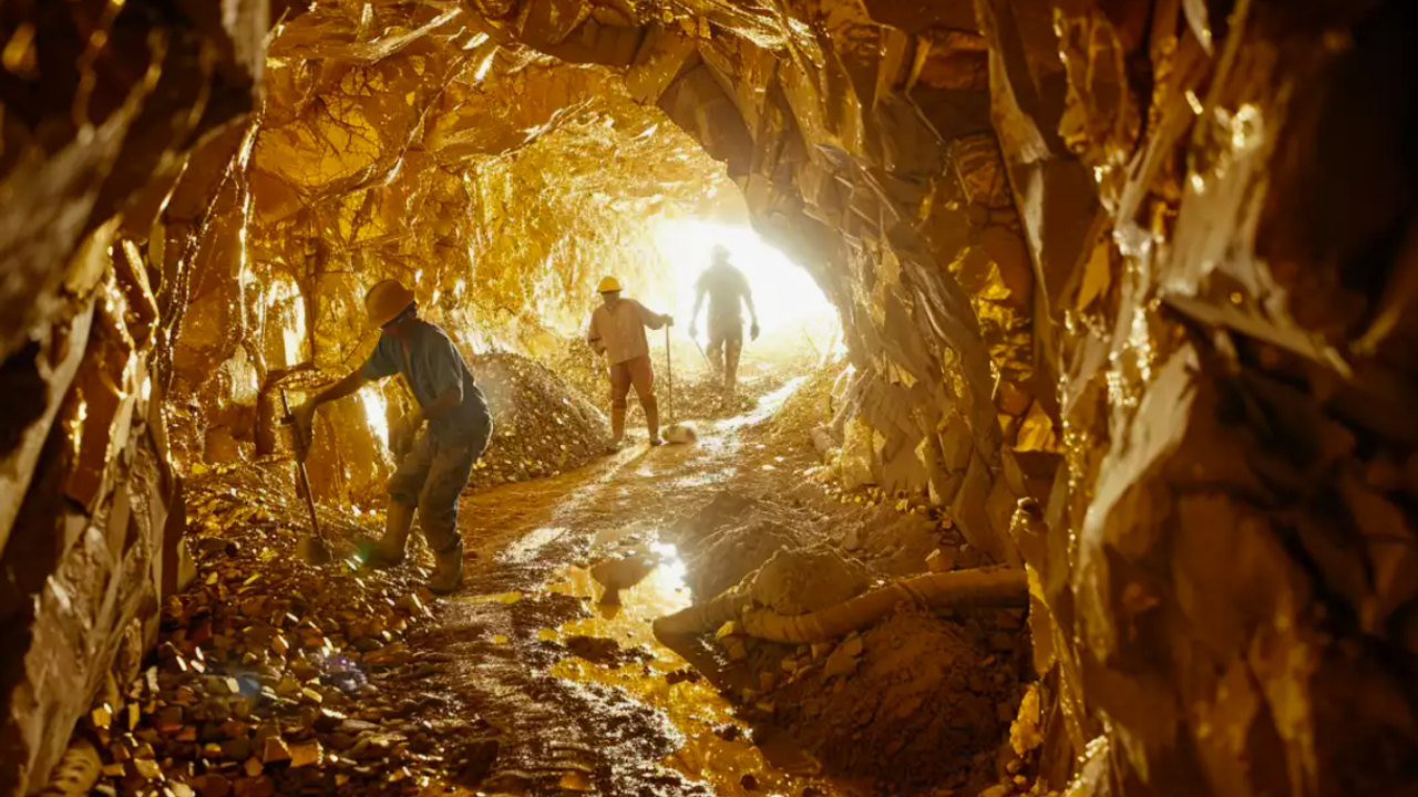 Madenden yarım ton altın çalındı: Değeri 70 milyon dolar