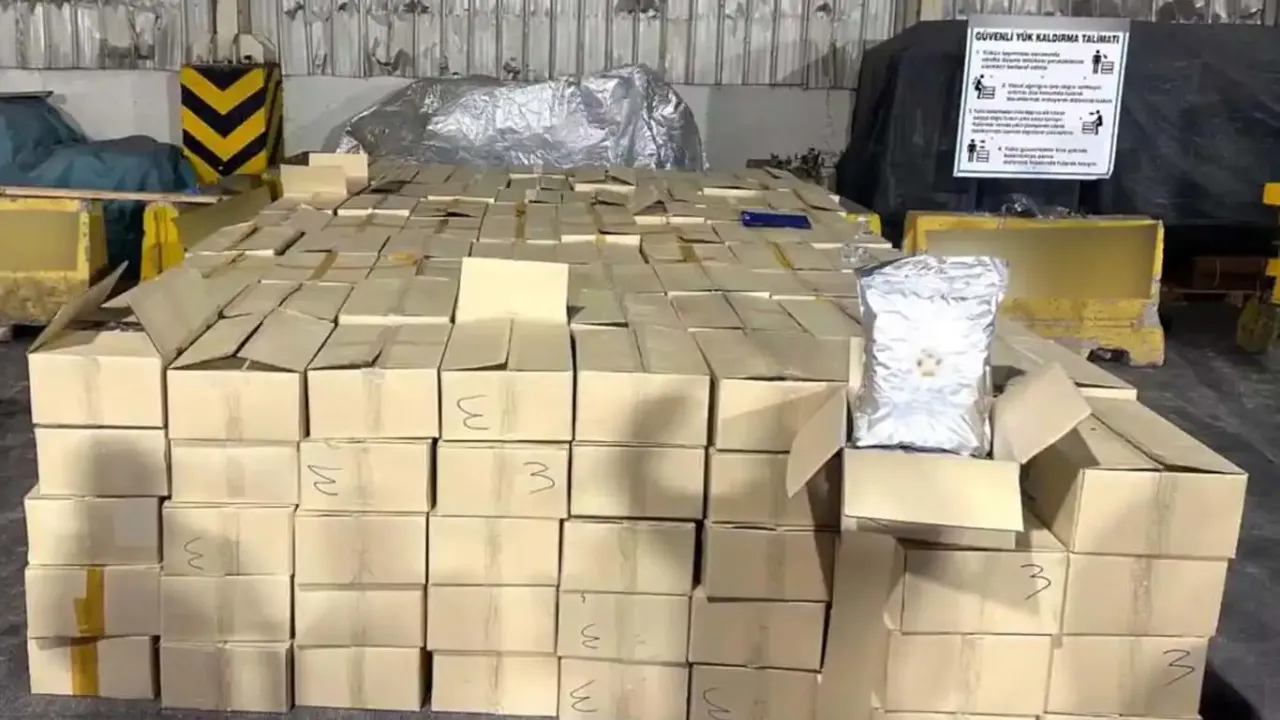 1,5 Ton uyuşturucu ele geçirildi!