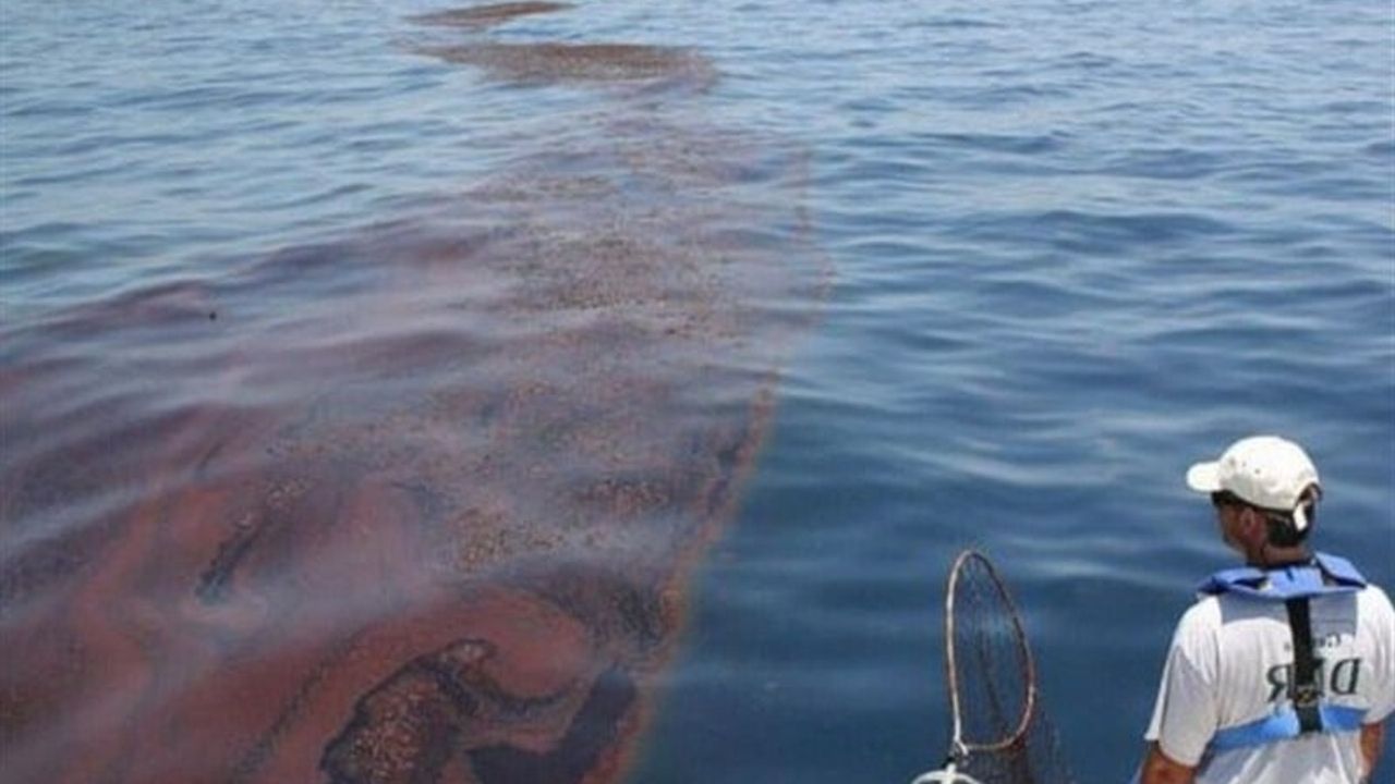 Sudan petrolü temizleyen sistem