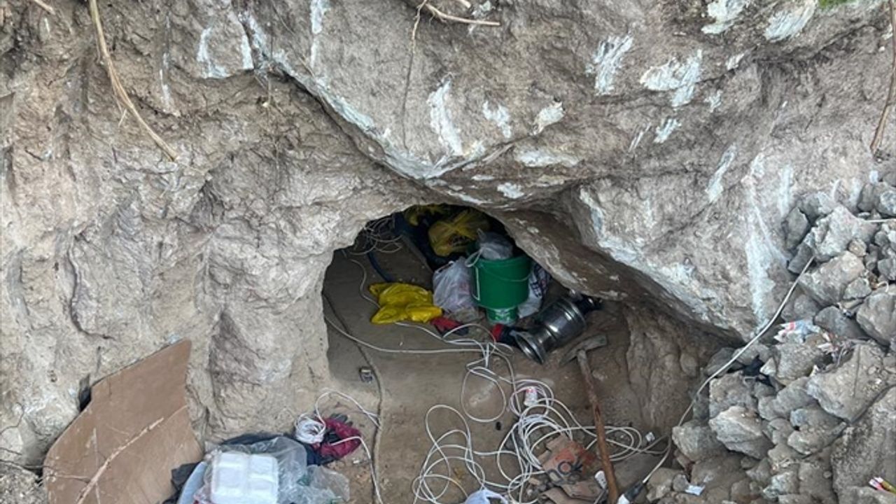 Kaçak kazıcılara suçüstü!