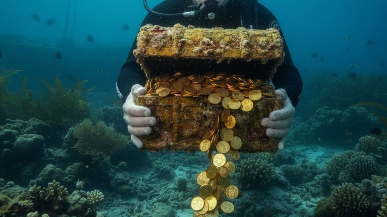 Denizde Tonlarca Altın Buldular! Yüzyılın Keşfi
