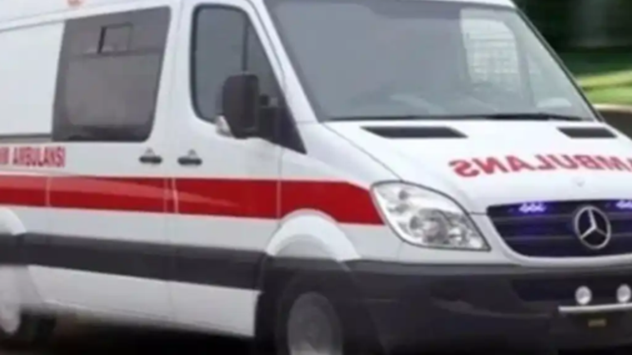 Bariyere çarpıp boşluğa düşen kamyonetin sürücüsü …