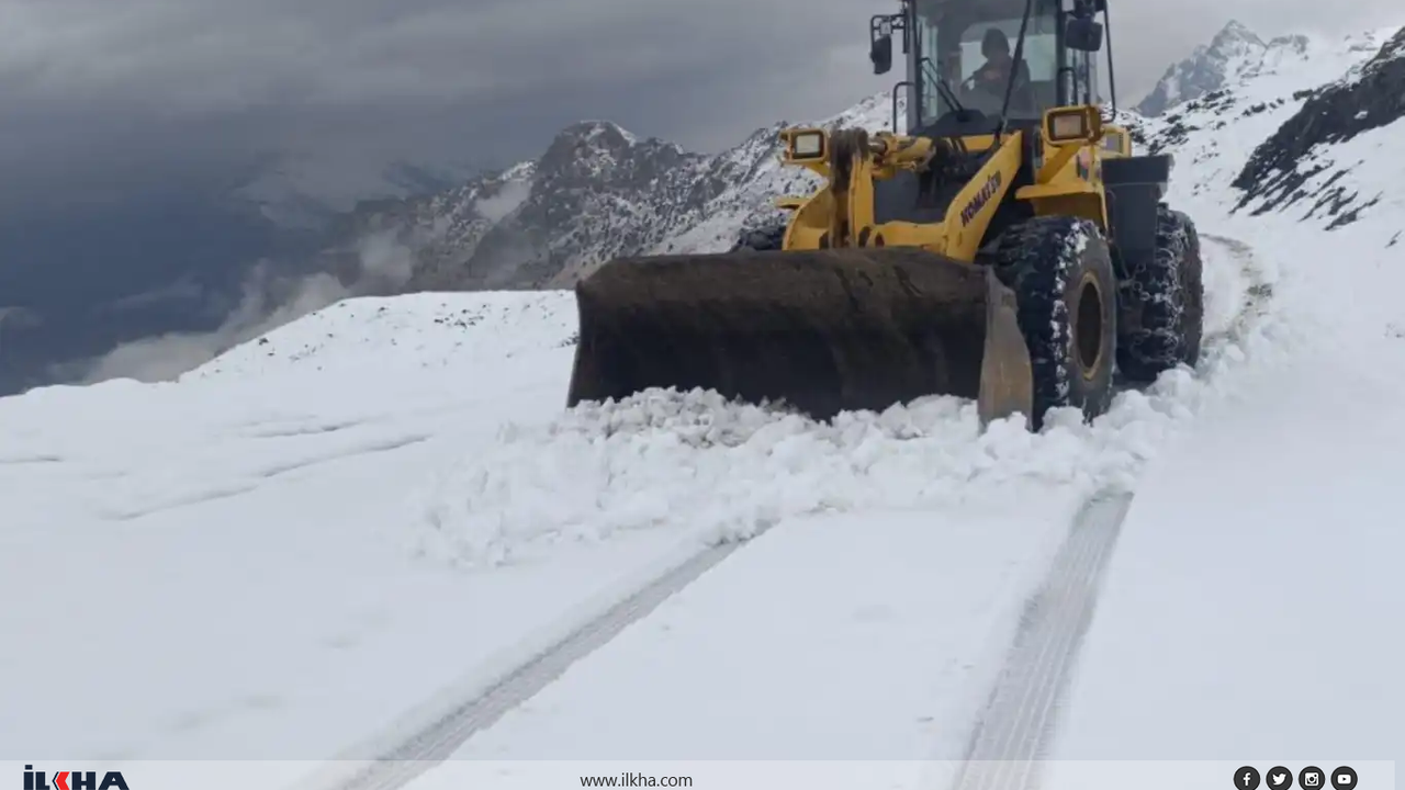 Şırnak'a yılın ilk karı düştü!