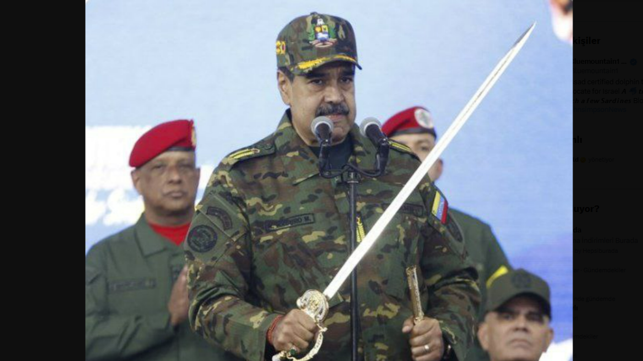 Maduro kılıcını alıp meydana çıktı