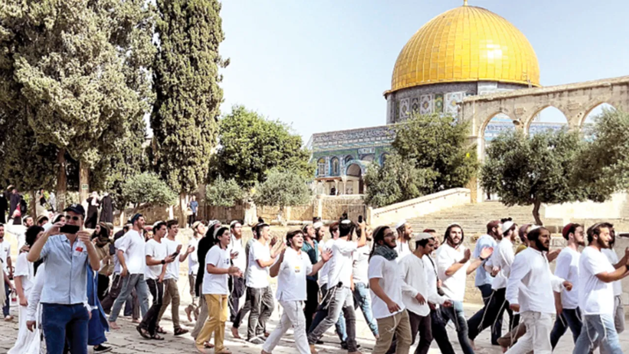 Mescid-i Aksa'ya 4 bin 266 Yahudi baskın düzenledi!