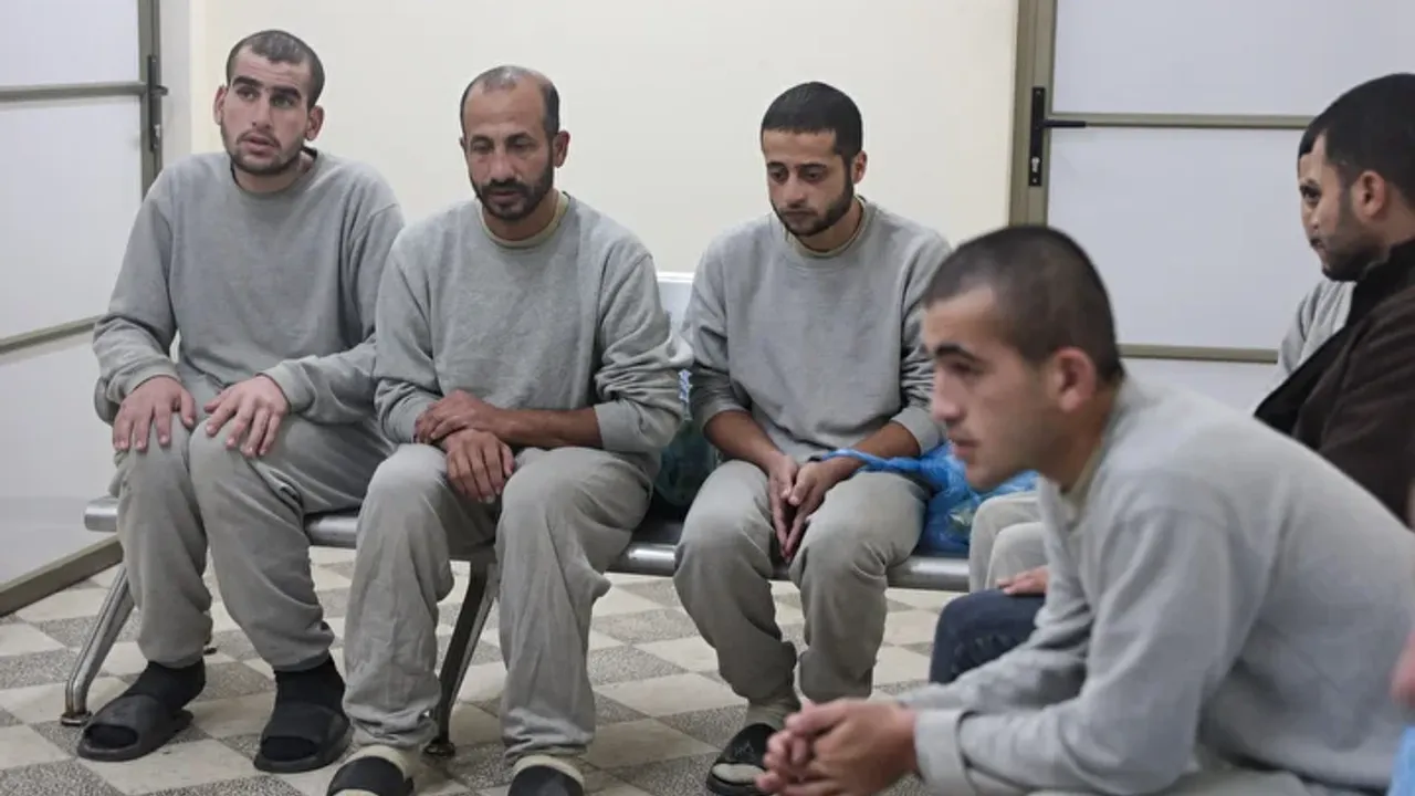 10 Filistinli esir serbest bırakıldı!