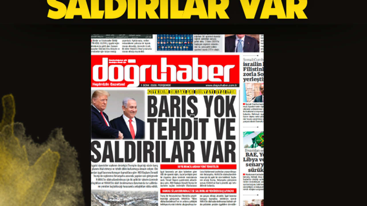 Tüm Dünyayı Barış Diyerek Oyalıyorlar  Barış Yok Tehdit ve Saldırılar Var