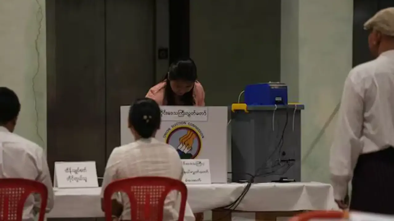 Myanmar’da darbe sonrası ilk genel seçim!