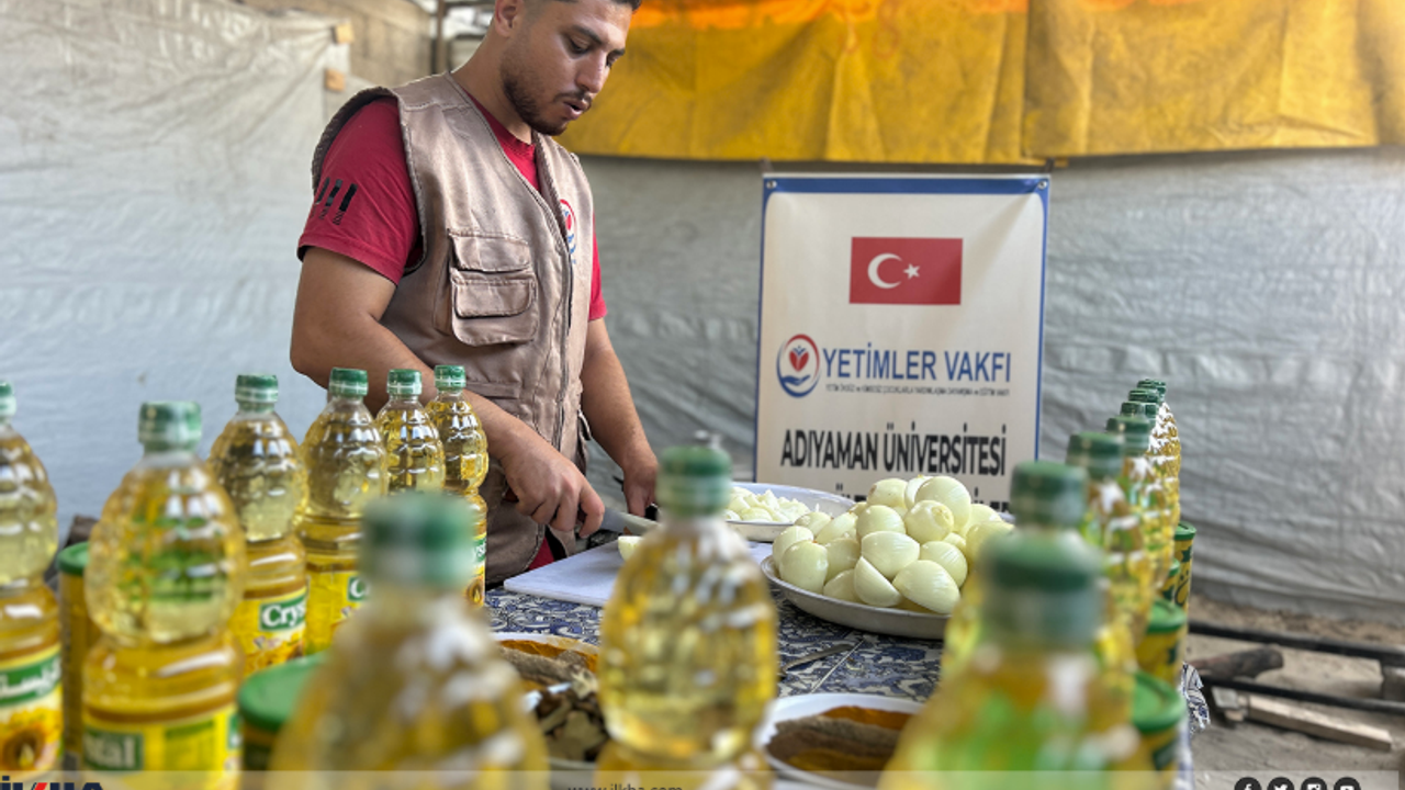 Yetimler Vakfı'ndan, Gazze'de sıcak yemek seferberliği