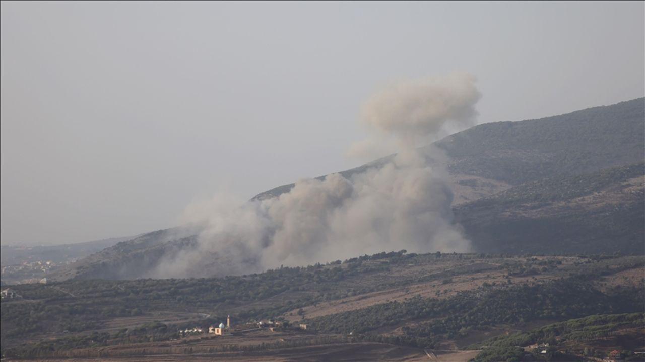 Lübnan'a hava saldırısı!