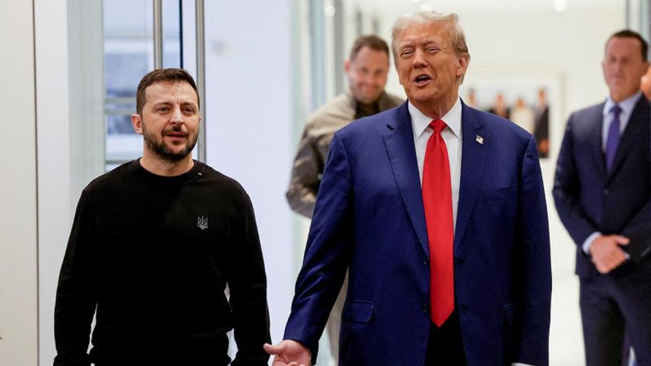 Trump, Zelenskiy ile görüştü!