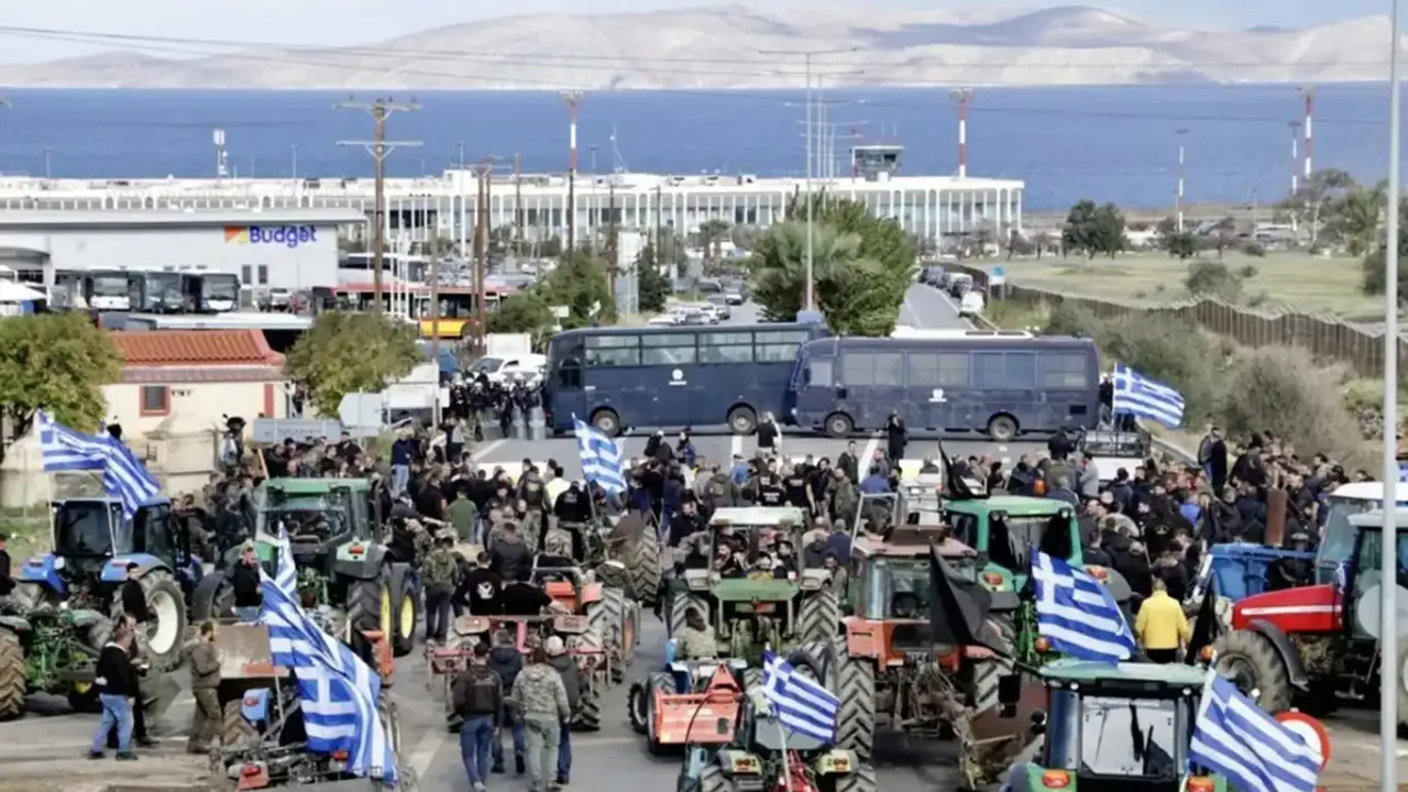 Çiftçilerin eylemleri devam ediyor!