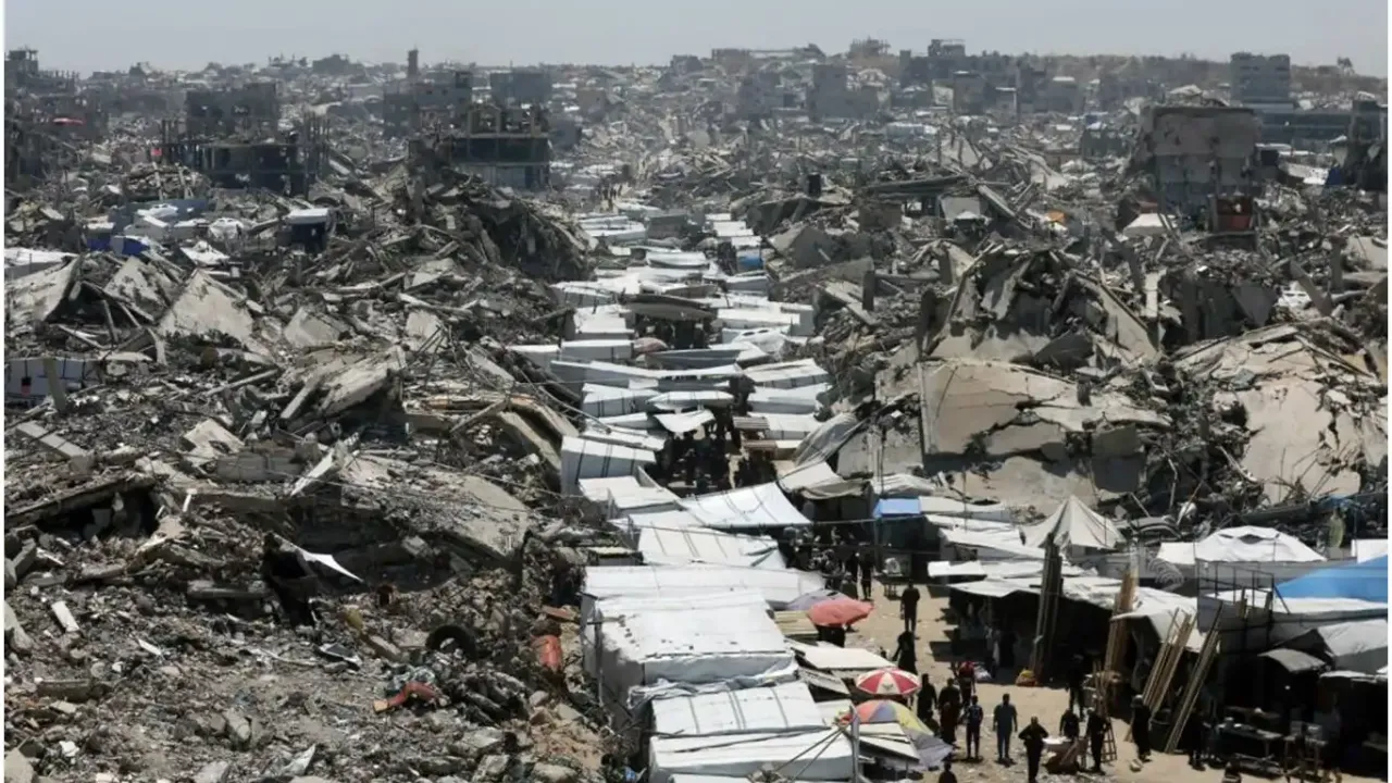 HAMAS: İşgal rejiminin Gazze’yi yerle bir etmekle övünmesi soykırımın açıkça itirafı