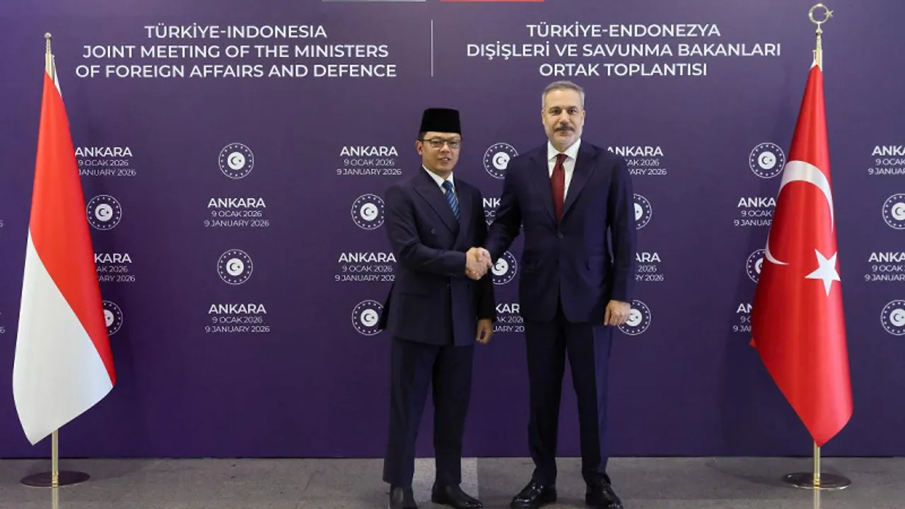 Bakan Fidan Endonezya Dışişleri Bakanı ile görüştü