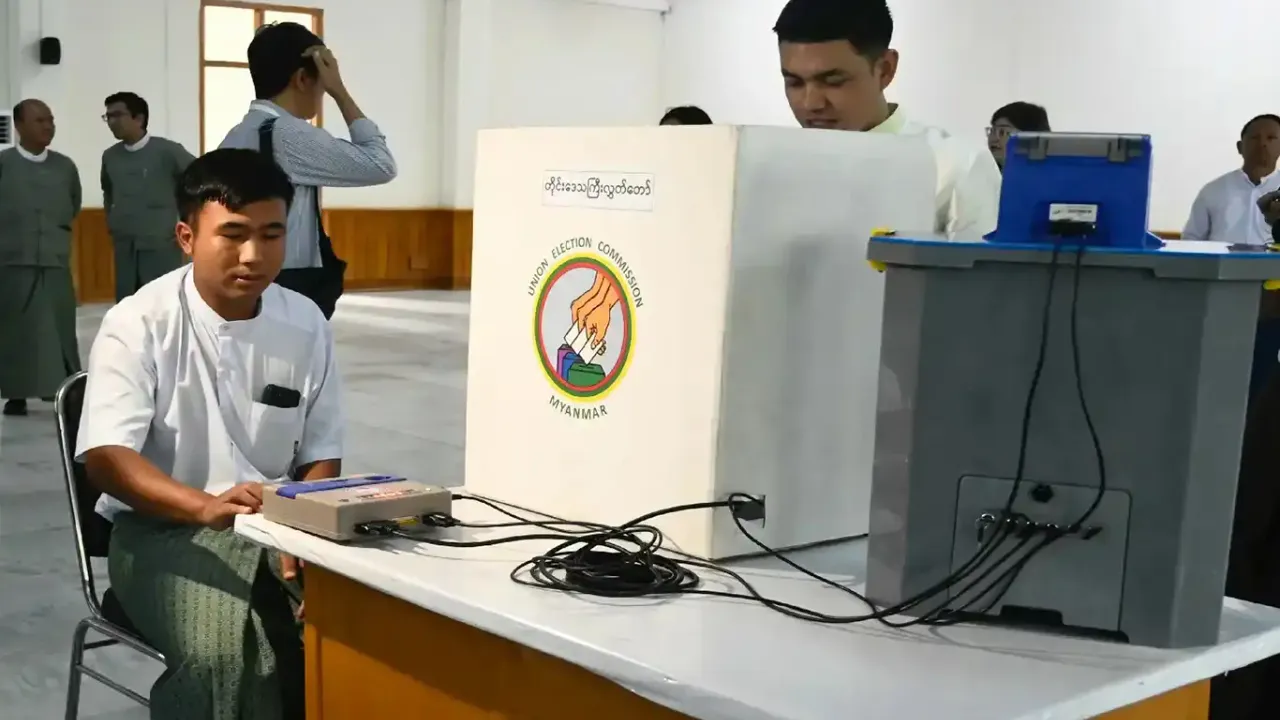 Myanmar'da seçimlerin ikinci turu yapılıyor!