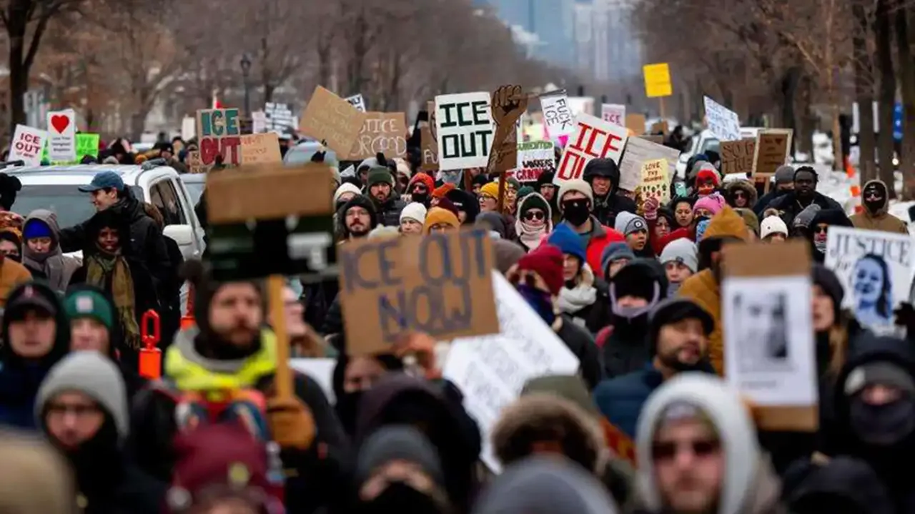 ABD ayakta: Minneapolis'te başlayan öfke 50 Eyalete yayıldı!