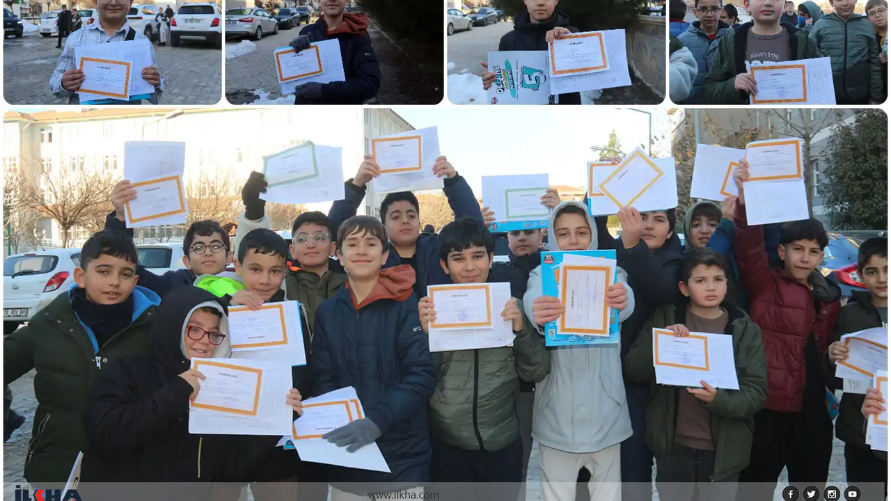 İmam Hatipli öğrenciler: Aldığımız takdir belgesinin asıl sahibi Gazzeli kardeşlerimizdir