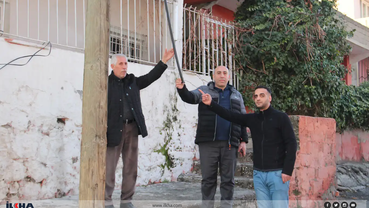 Vatandaşı canından bezdiren hırsızlık! Direklerdeki kablolar çalınıyor