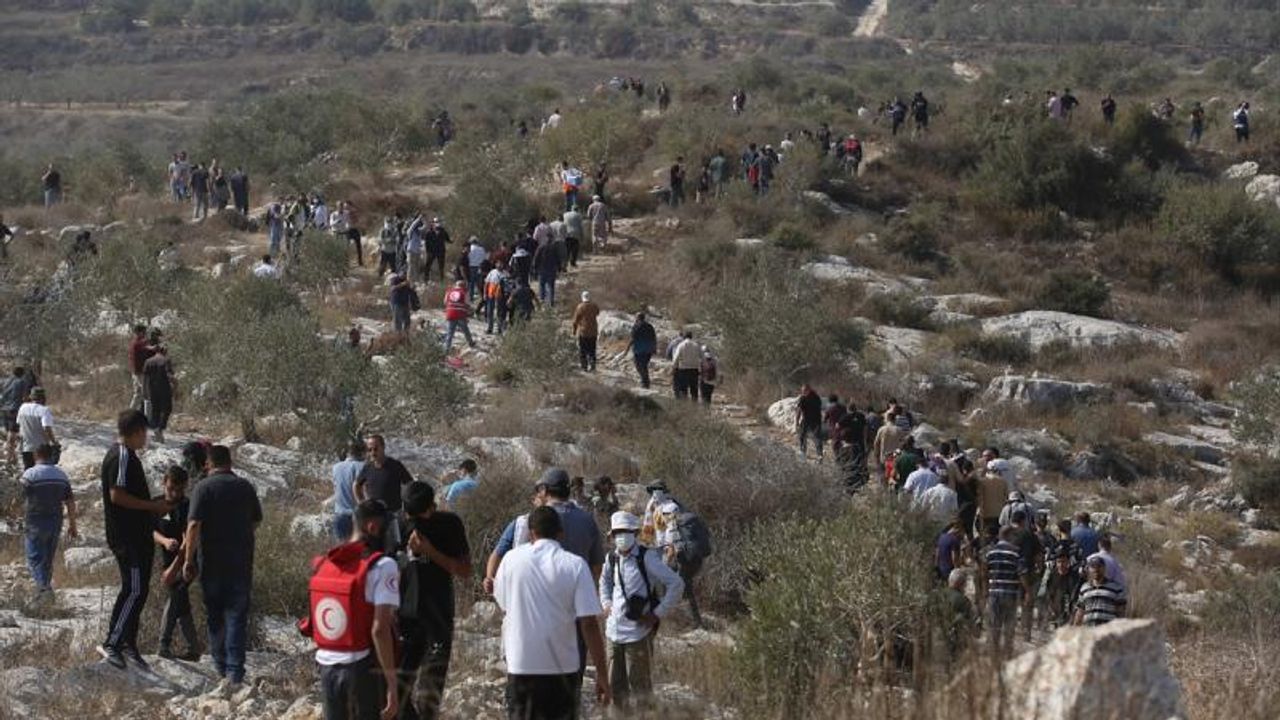 Batı Şeria'da Filistinlilere ait 694 dönüm araziye el konuldu!