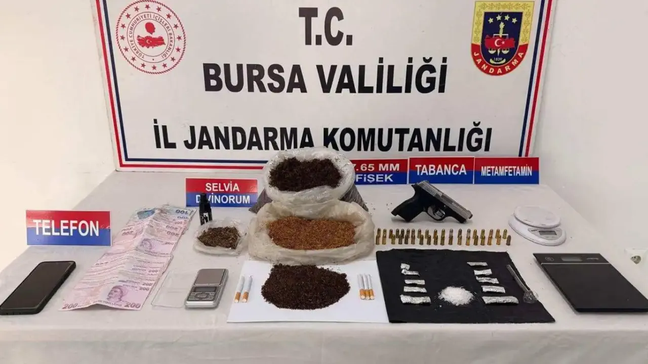 Bursa’da uyuşturucu operasyonu!