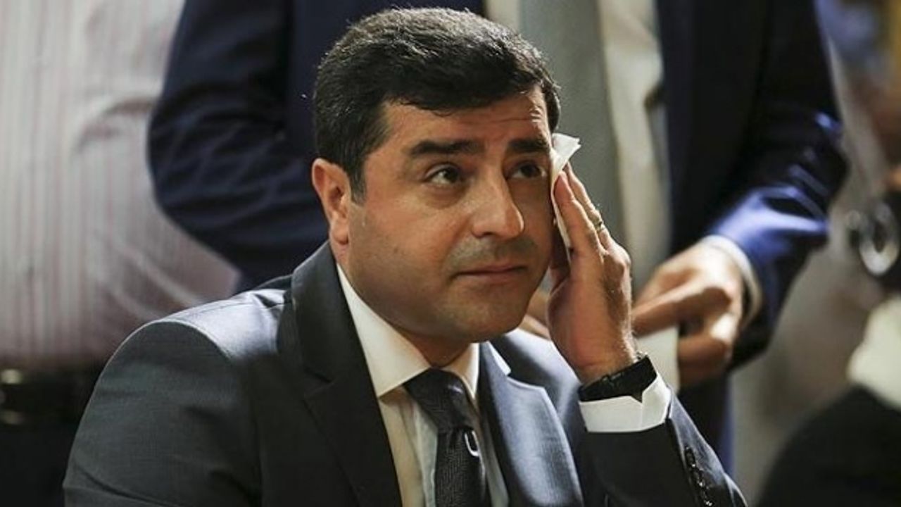 Mersin’den Demirtaş’a hapis cezası