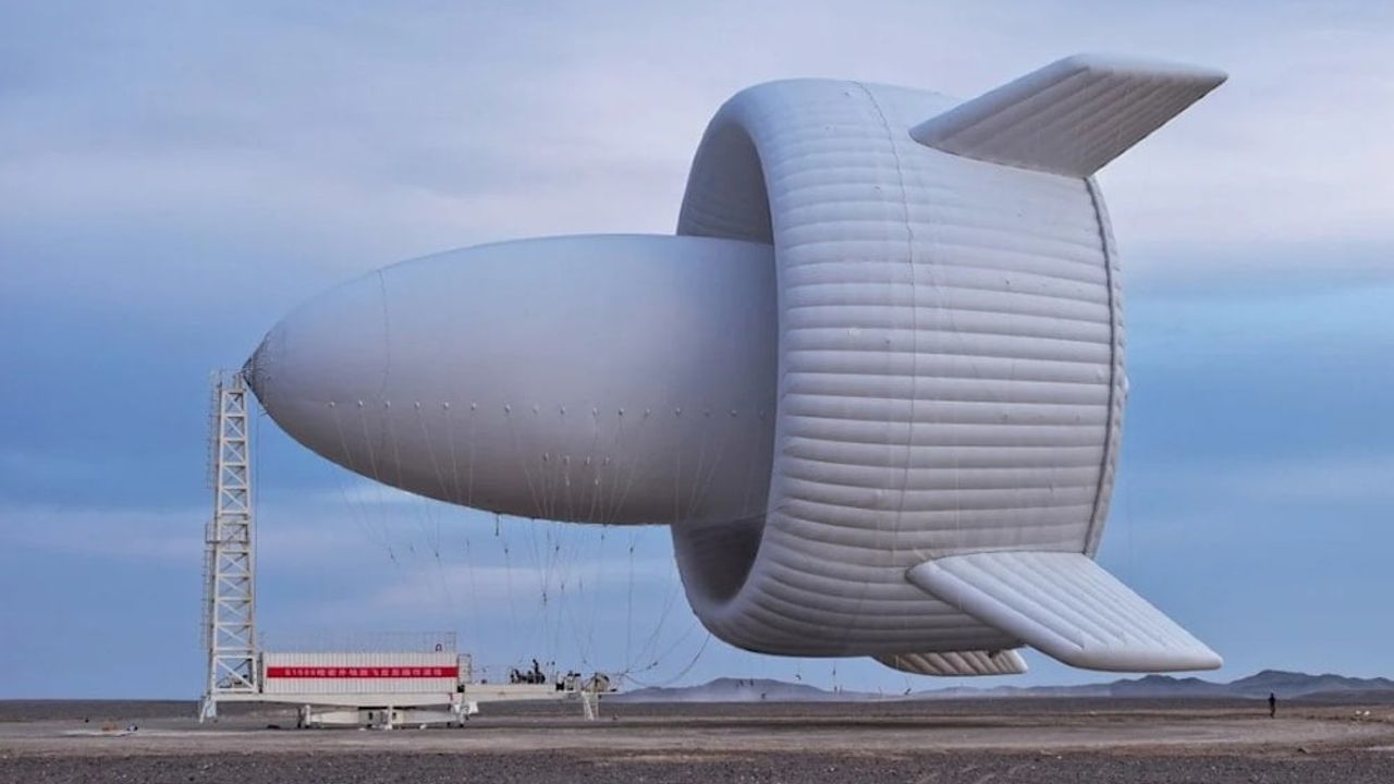 Dünyada ilk: Gökyüzünde enerji santrali kuruldu