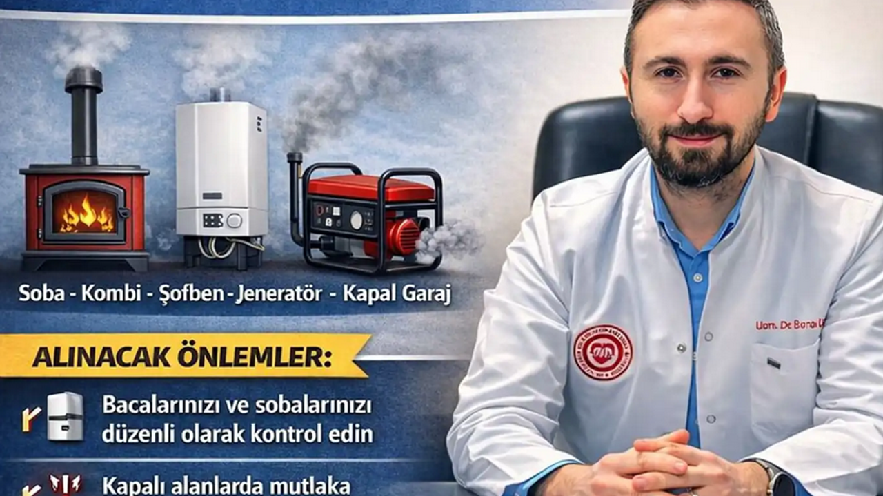 Sessiz tehlike: Karbonmonoksit hayatları tehdit ediyor