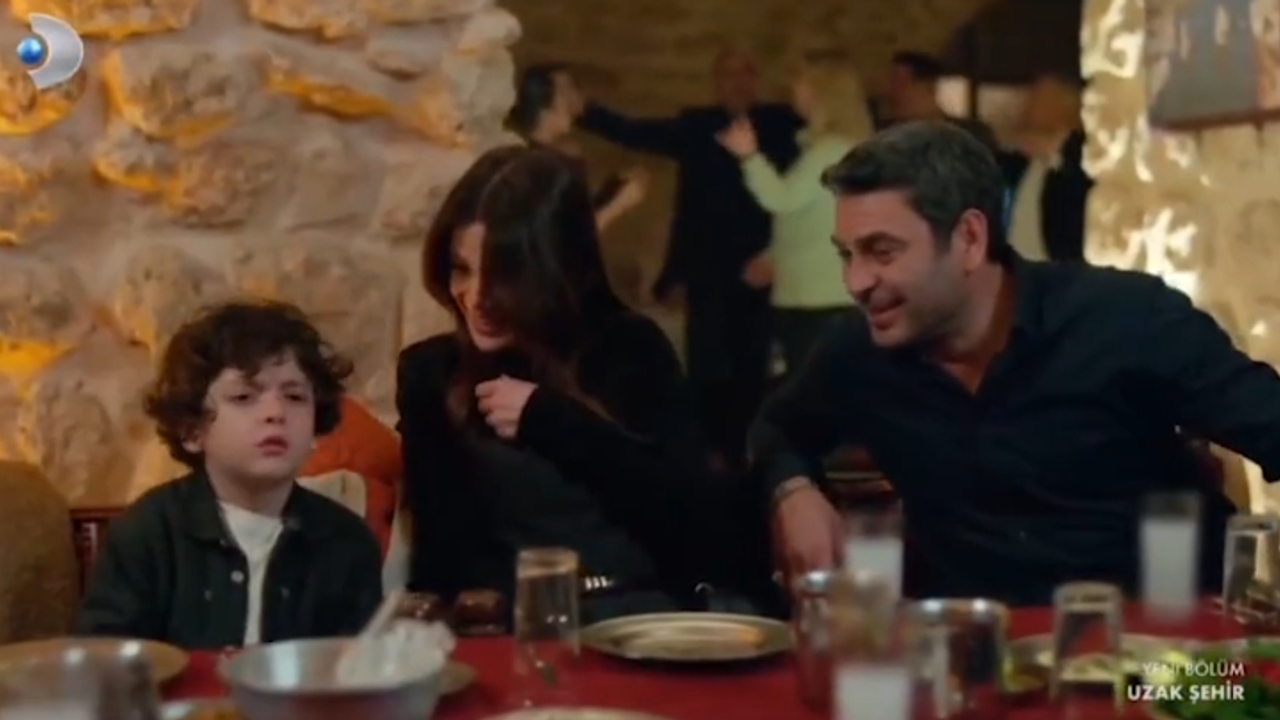 Uzak Şehir dizisinde büyük skandal: Alkollü sahnede çocuk ve başörtülü kadınlar!