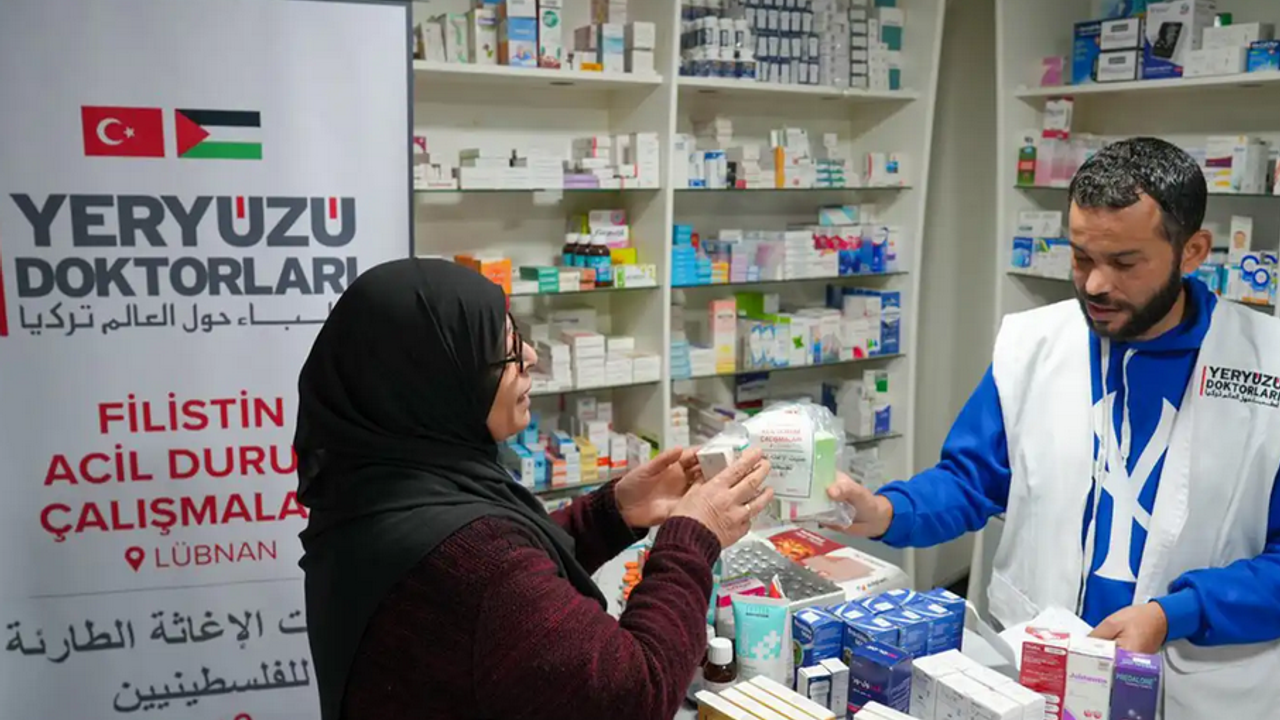 Yeryüzü Doktorları'ndan Filistinli mültecilere destek