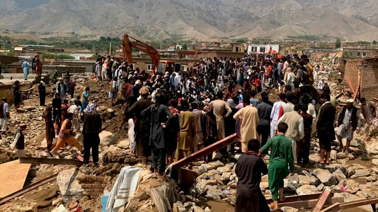 Afganistan’da yağış felaketinde onlarca can kaybı!