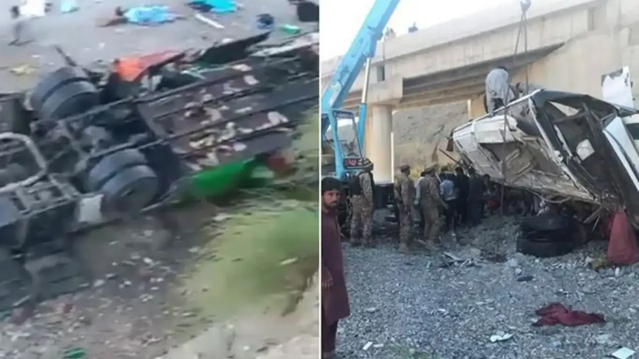 Pakistan'ın 2 eyaletinde feci kaza!