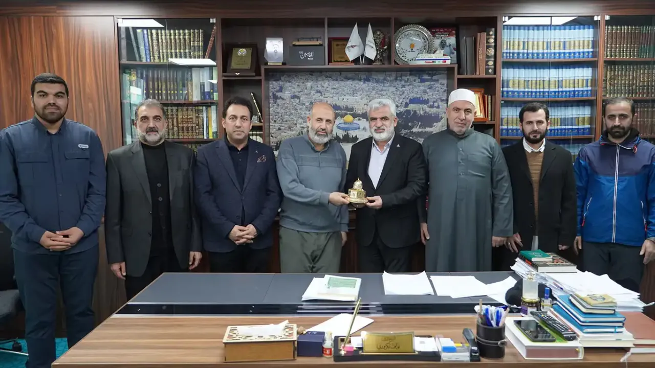 HAKSİAD’dan Filistin Alimler Birliği’ne ziyaret