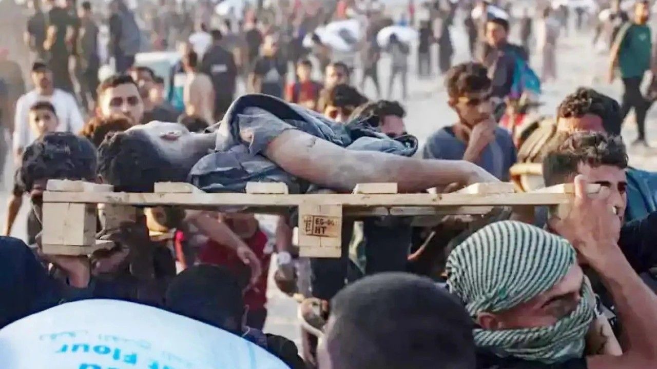 Gazze'ye kanlı saldırı: Filistinliler şehit oldu!