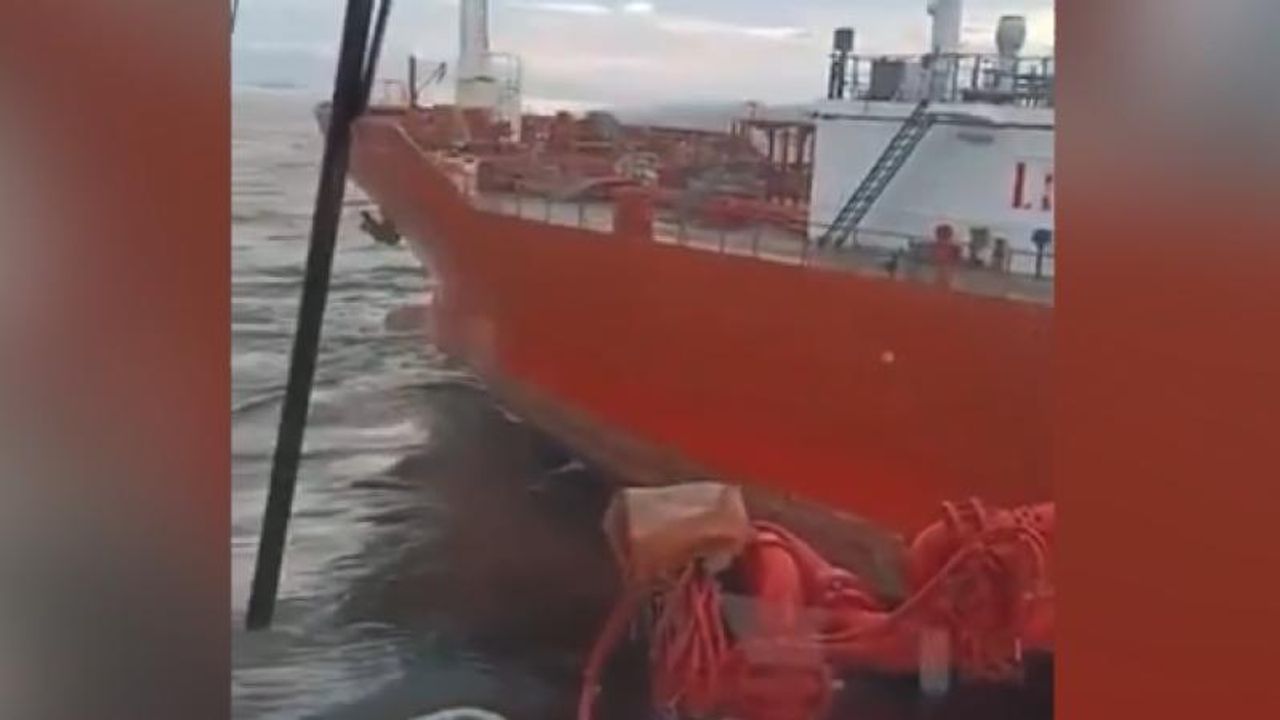 Arızalanıp sürüklenen LPG gemisi kurtarıldı
