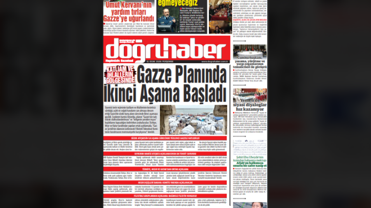 Katliam ve ihlallerin gölgesinde GAZZE PLANINDA İKİNCİ AŞAMA BAŞLADI