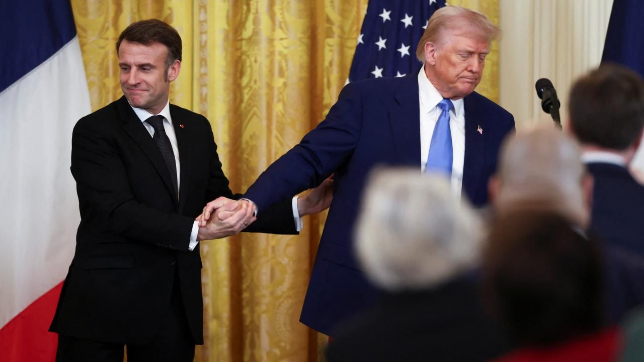 Trump: Macron Barış Kurulu'nu reddederse bedel ödeyecek! Masada gümrük vergisi var