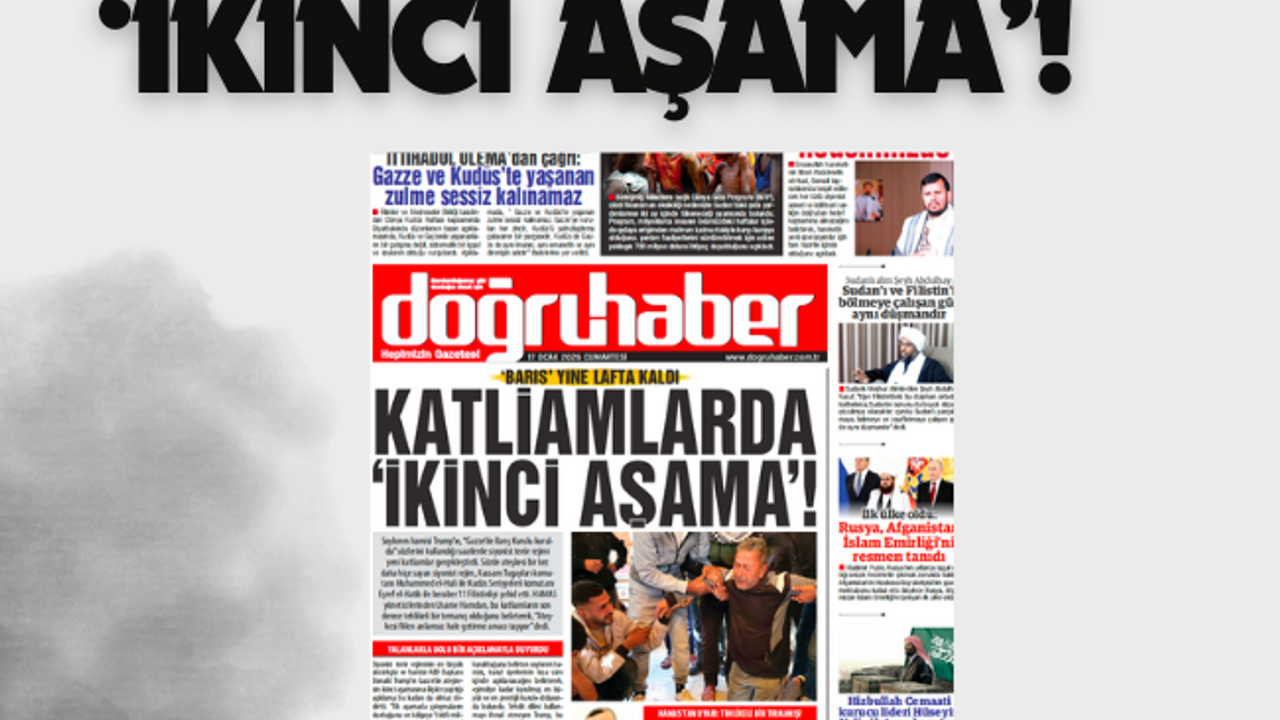 ‘Barış’ yine lafta kaldı  KATLİAMLARDA  ‘İKİNCİ AŞAMA’!